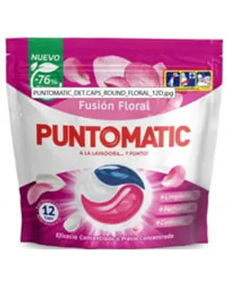 Detergente Puntomatic tricâmara 12 unidades