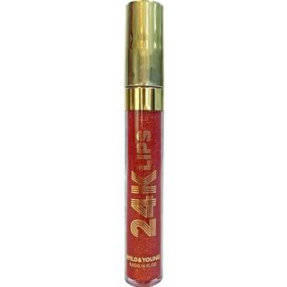 Brillo de Labios 24K Lips - Wild - Young - Rojo 8436574543391