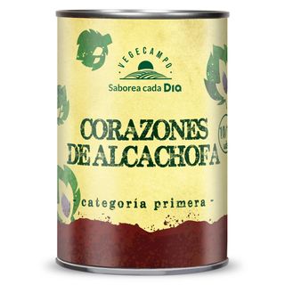 Corazones De Alcachofa Vegecampo De Dia Lata 240 G