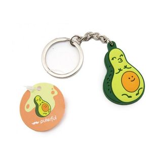 Llavero Goma Aguacate - Puterful by Primor - 1 unidad 8435638093643