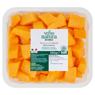 CONAD VERSO NATURA Zucca a Cubetti Biologica 350 g - 8003170093638
