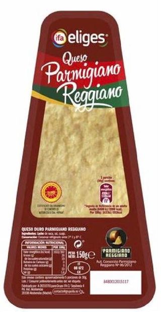 Queso Parma Reggiano Ifa Eliges Porcion 150G
