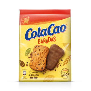 ColaCao Galletas Bañadas en Chocolate Bolsa 157g