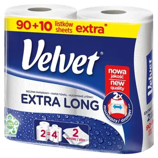 Velvet Ręcznik papierowy najdłuższy 2 szt.