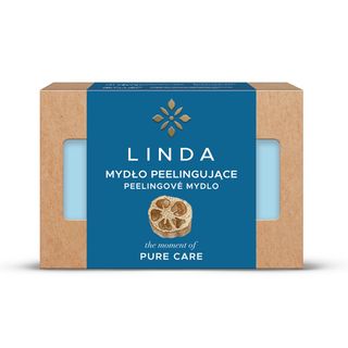 Linda Mydło peelingujące w kostce, 100 g