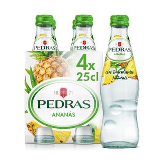 Água com Gás Ananás Pedras Salgadas (emb. 4 x 25 cl)
