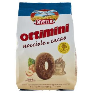 Divella Fantasie Del Mattino Ottimini Nocciole E Cacao 350 G - 749190