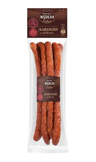 Kraina Wędlin Select Kabanosy z wędzarni 175 g