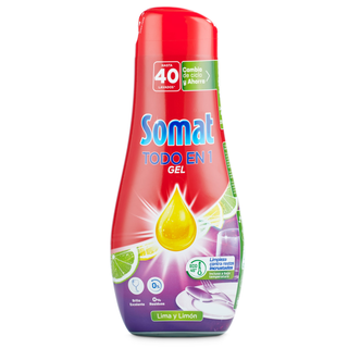 Gel Para Lavavajillas Somat 40 Lavados 640 Ml