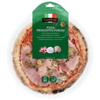 Gusto Bello Pizza prosciutto funghi, pizza z szynką i pieczarkami 430 g