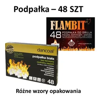 Podpałka do grilla w kostkach 48 szt.