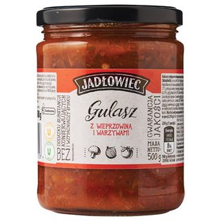 Jadłowiec Gulasz z wieprzowiną i warzywami 500 g