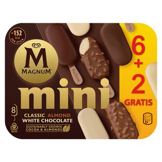 Helado Mini Bombón Mix Magnum Caja 8 Uds.