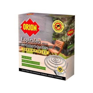 Espirales Antimosquitos Orion  10 Unis (8411660039309)