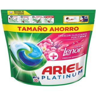Detergente en cápsulas ARIEL SENSACIONES, bolsa 35 dosis (26672543)