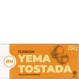 BM Turrón Yema Tostada 250 G