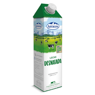 Leche Desnatada Central Lechera Asturiana 1 L