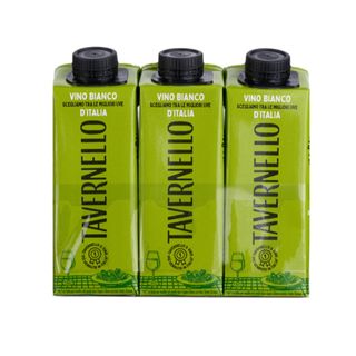 Tavernello Vino Bianco Brick 3 x 25 Cl
