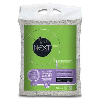 Next cat lettiera extra clumping alla lavanda 10kg