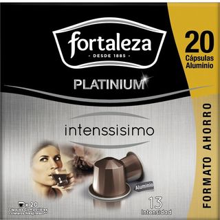 FORTALEZA Café Platinium Intenssisimo 20 Cápsulas