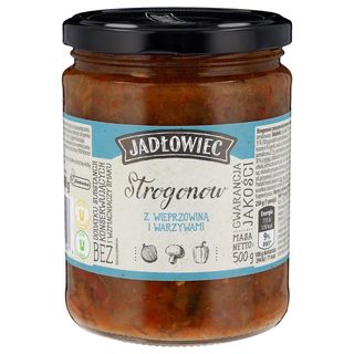 Jadłowiec Strogonow z wieprzowina i warzywami 500 g