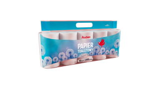 Auchan - Papier toaletowy 3 warstwy - 10 rolek