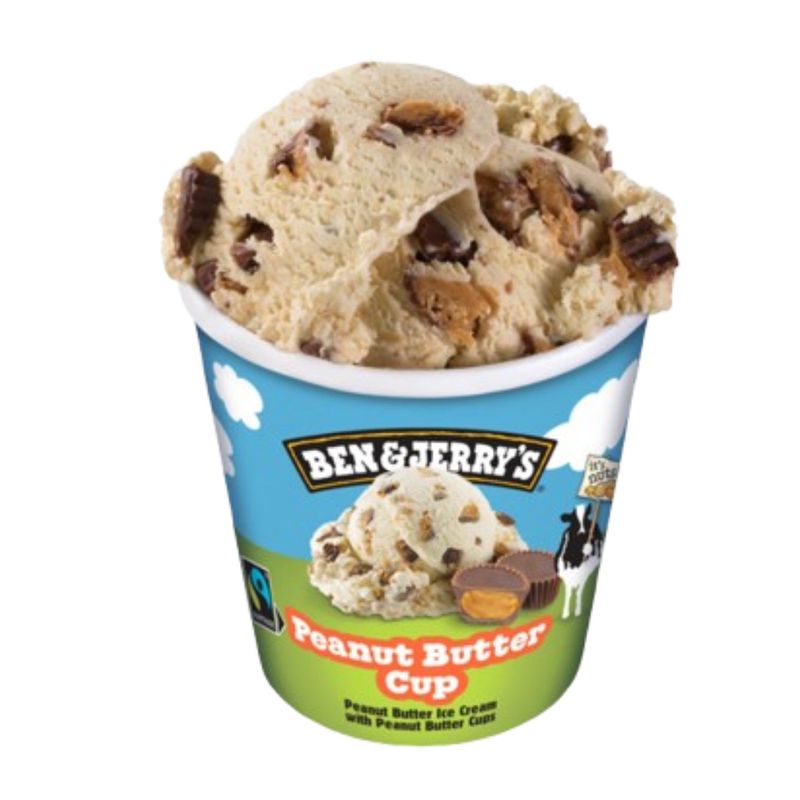 Ben & Jerry's Gelado Manteiga de Amendoim Copo 465ml