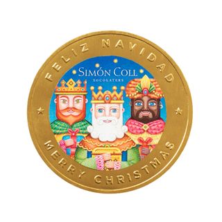 Medallón Chocolate con leche Reyes 60g 252041 (252041)