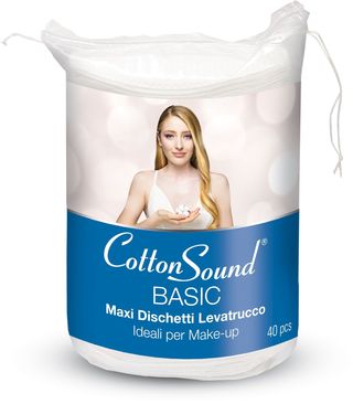 COTTON SOUND MAXI DISCHETTI LEVATRUCCO OVALI 40 PEZZI   COT294
