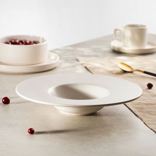 Talerz | FAMELIO | do pasty biały | 28 cm | 863276
