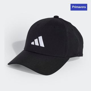 Adidas embroidered baseball visera lona Negro