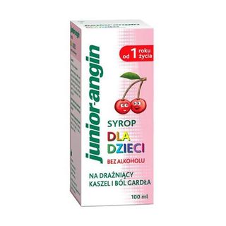 Junior angin, syrop dla dzieci, 100 ml