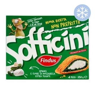 Findus Sofficini Spinaci E Mozzarella 4x62,5g