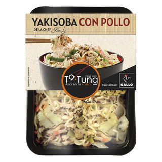 Fideos Yakisoba Ta-Tung Bandeja 250 Gr.