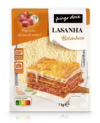 Lasanha Bolonhesa Refrigerada Pingo Doce 1KG