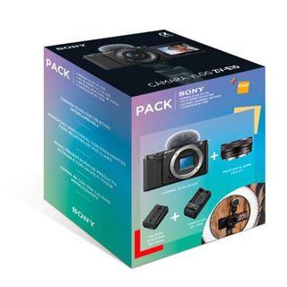 Pack Fnac Cámara Evil Vlog Sony Alpha Zv-E10 + 16-50Mm + Batería Extra + Cargador Usb (5013493480117)