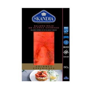 Salmón Rojo Ahumado 80 Gr.