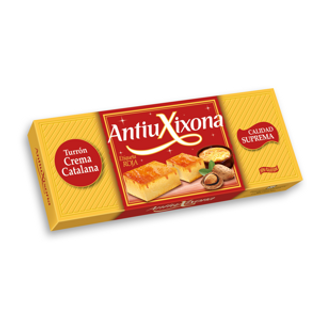 Turron Crema Catalana E.roja 150g Antiu Xixona