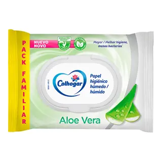Papel Higieni.Humedo Aloe Colhogar 80 Unds