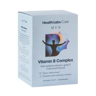Health Labs Vitamin B Complex Men Kapsułki