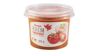 Auchan - Zupa krem pomidorowy z bazylią i oregano - 450 g