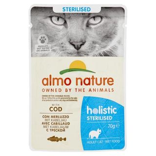 Almo Nature Holistic Sterilized Adult Cat Con Merluzzo 70 G - 139568