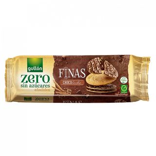 Galletas Finas Zero Chocolate Con Leche Gullon 150 Gr.