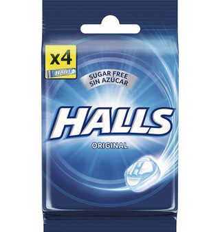 Caramelos Halls Eucalipto Sin Azúcar Mp 128 G 4 Paquetes
