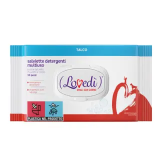 Salviette detergenti multiuso 30pz talco