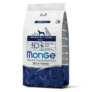 Monge natural superpremium adult medium con pollo 3kg