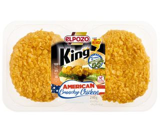 Crunchy Chicken conSalsa De Luxe Elpozo 2X120G.
