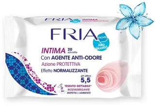 FRIA INTIMA SALVIETTE UMIDIFICATE ANTIODORE 20 PEZZI DIV90097