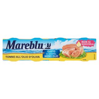 Mareblu Tonno All'Olio D'Oliva 4 X 60 G