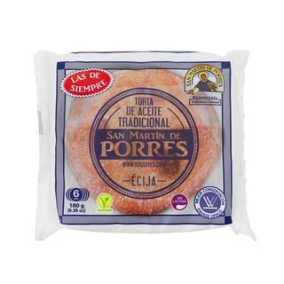 SAN MARTÍN DE PORRES Torta De Aceite, 180G